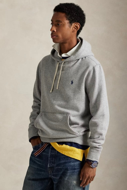 The RL Fleece Hoodie Andover Heather