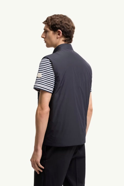 MONCLER Sahel Down Gilet Navy Blue - Dale