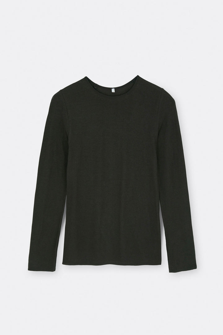 Gentle Cashmere Long Sleeve Dark Brown