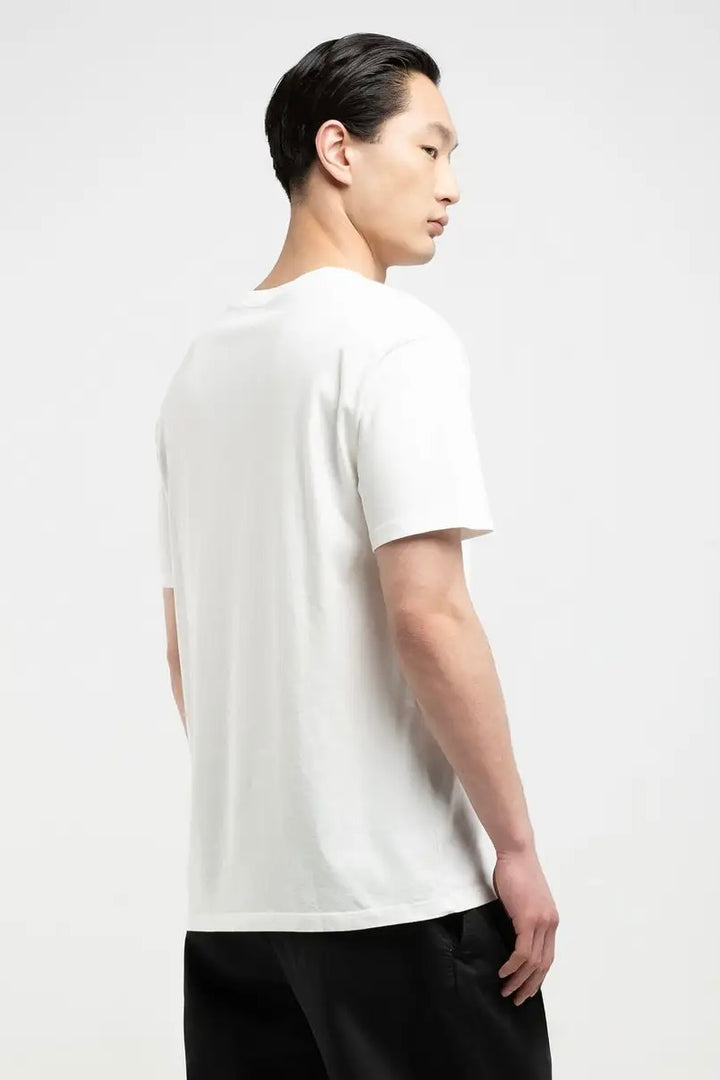 Sartoriale Crew-Neck Jersey Tshirt  Chalk
