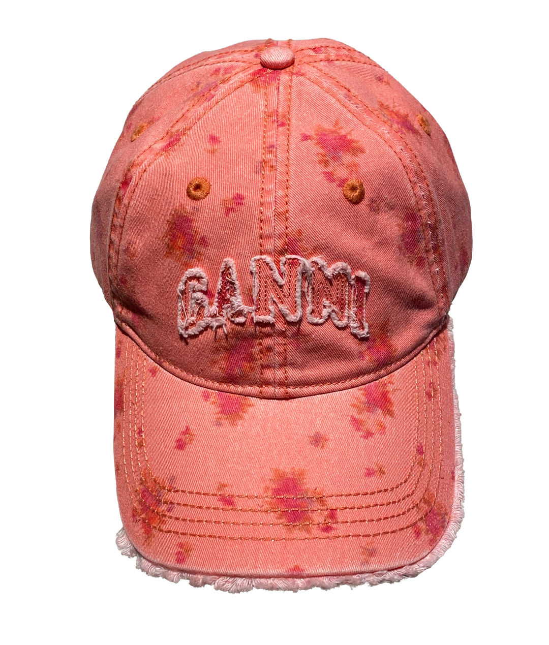 Washed Cotton Print Canvas Cap Lantana