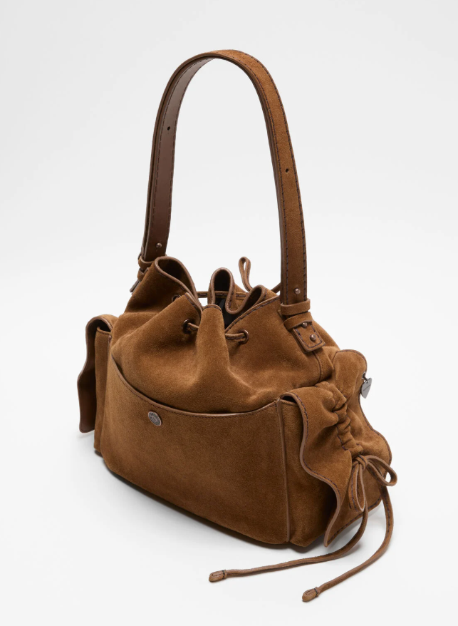 Multipocket Bucket Suede