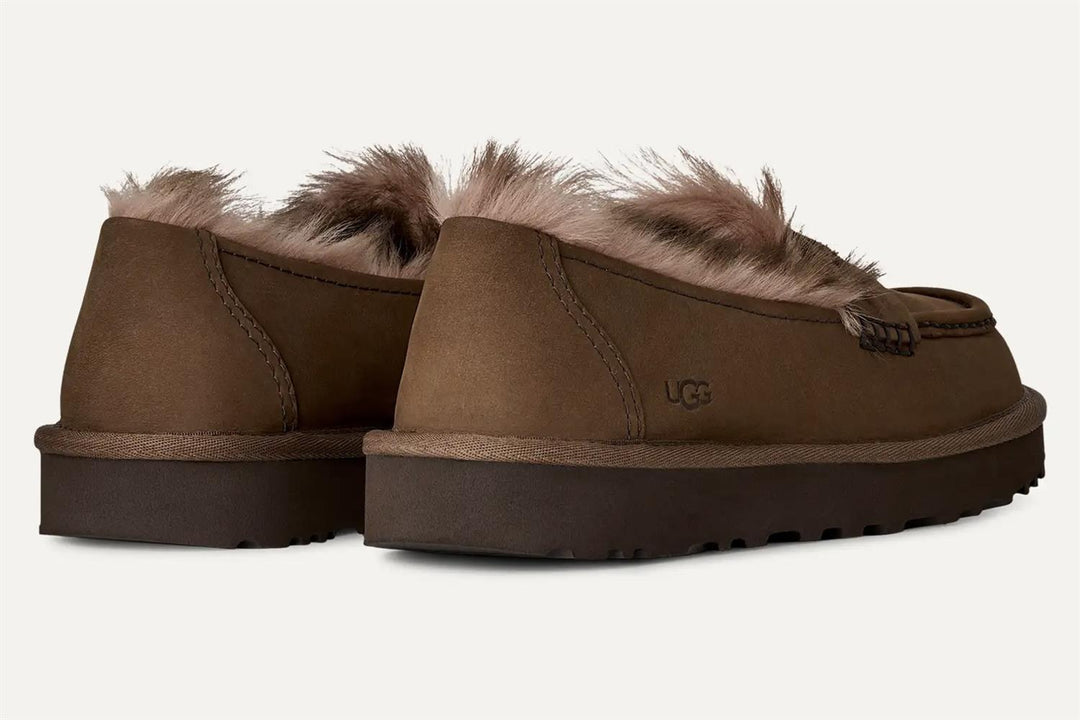 W Ellis Nubuck Loafer Dark Chestnut