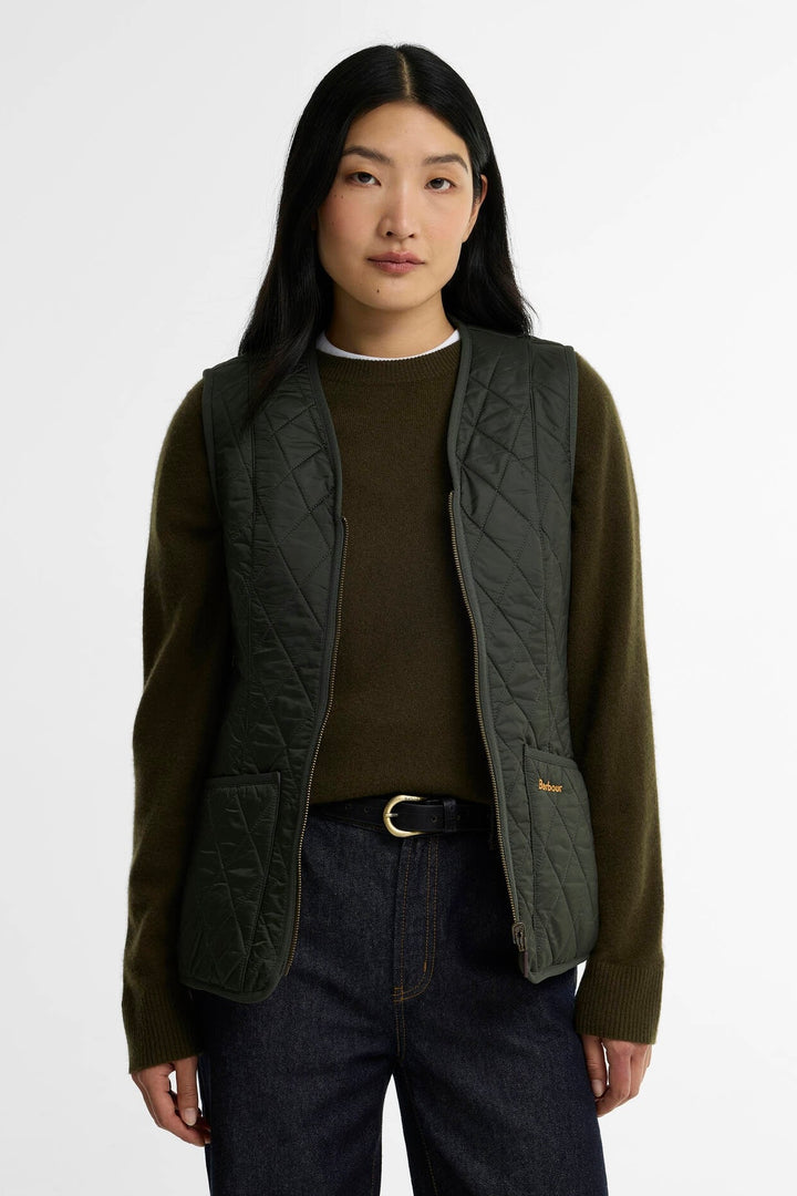 Barbour Fleece Betty Liner Olive