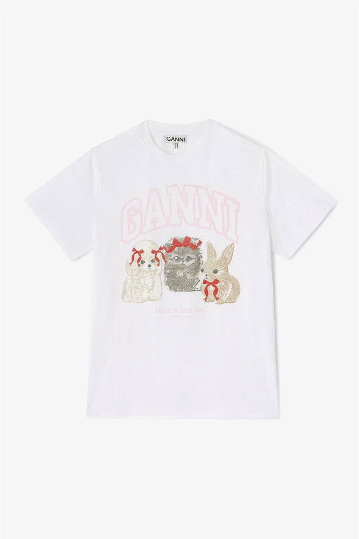 Basic Cotton Jersey Cute Animals