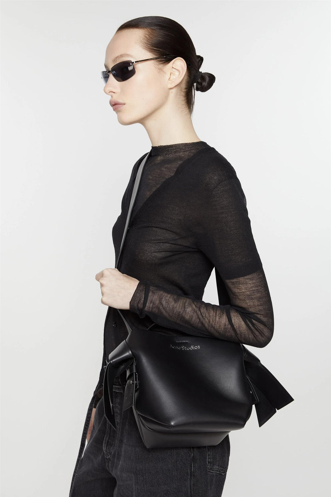 Musubi Mini Shoulder Bag Black