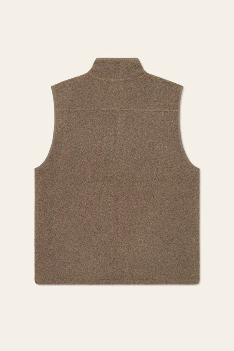 LES DEUX Creed Teddy Vest Teak - Dale