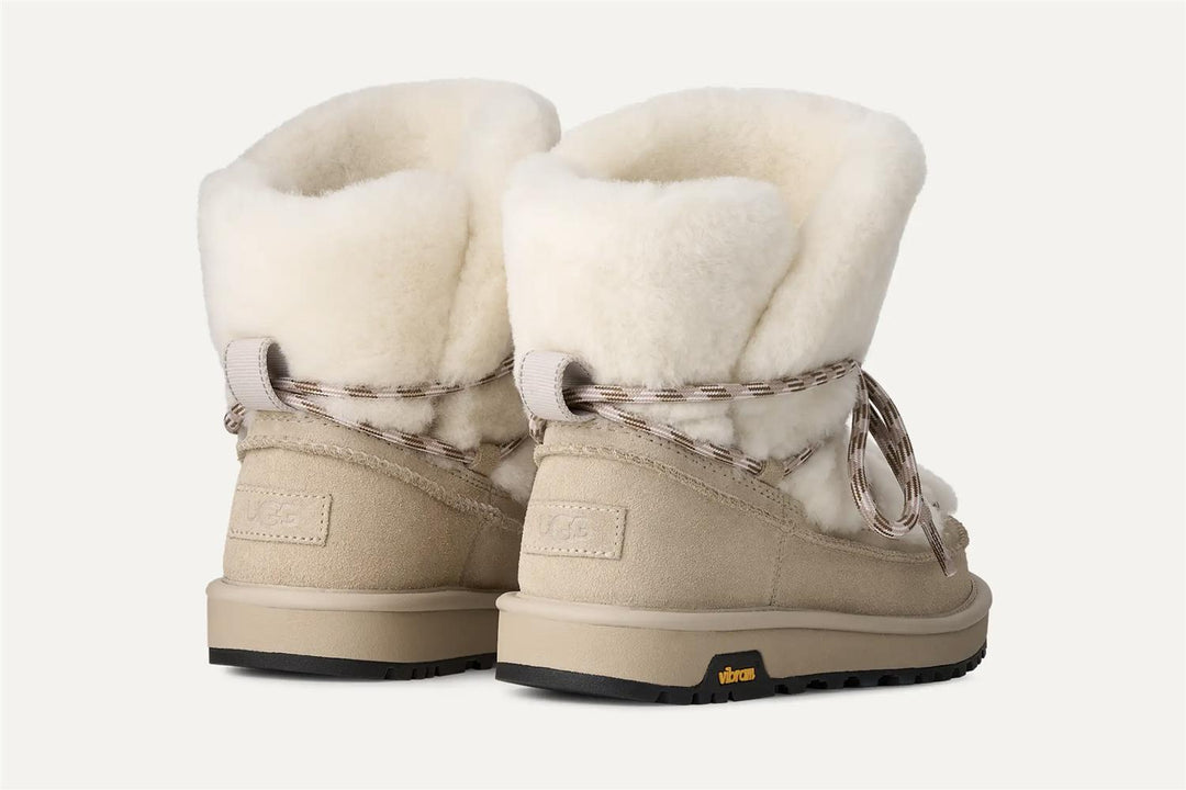 W Classic Tread Fluffed Boot Moonlight