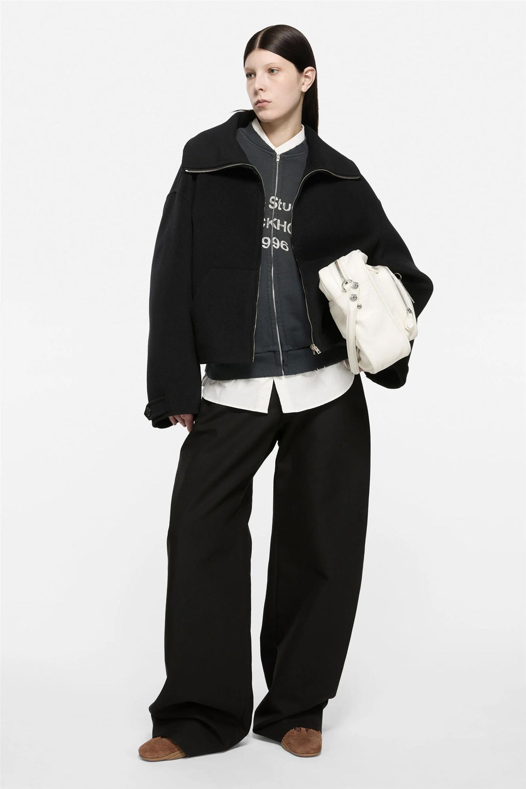 Wool Zip Jacket