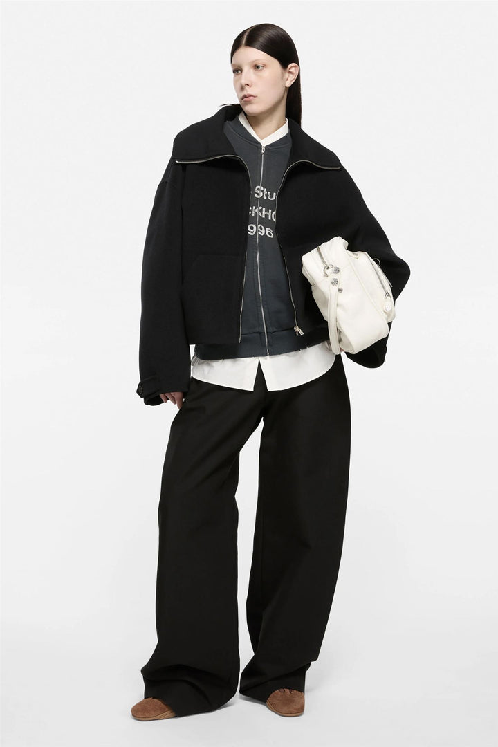 Wool Zip Jacket