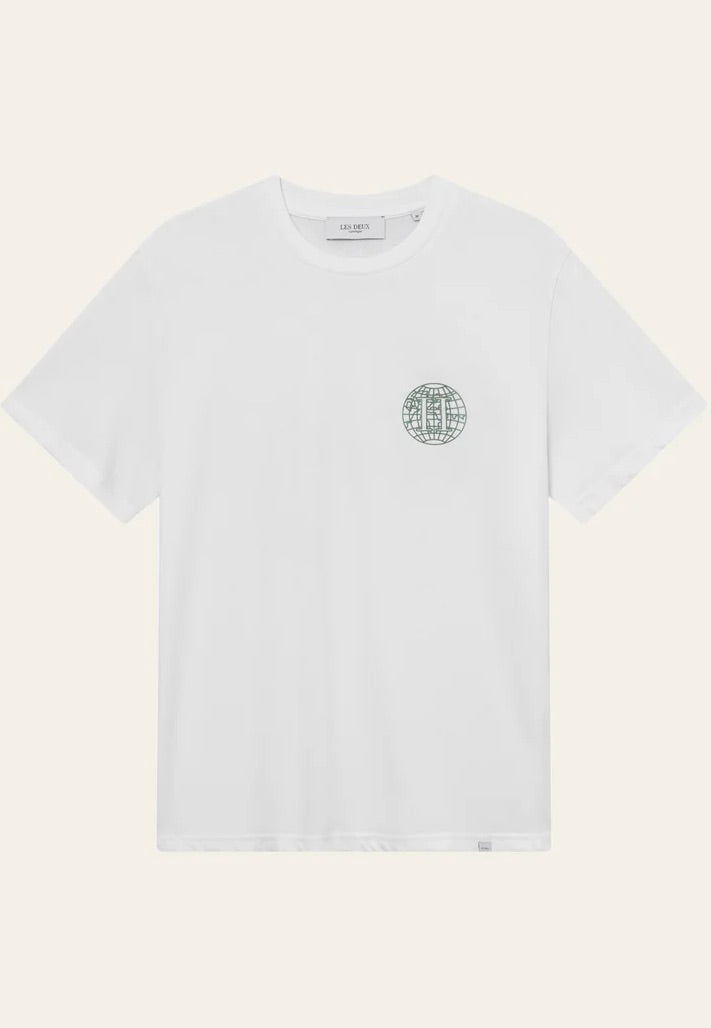 Globe T-shirt - White