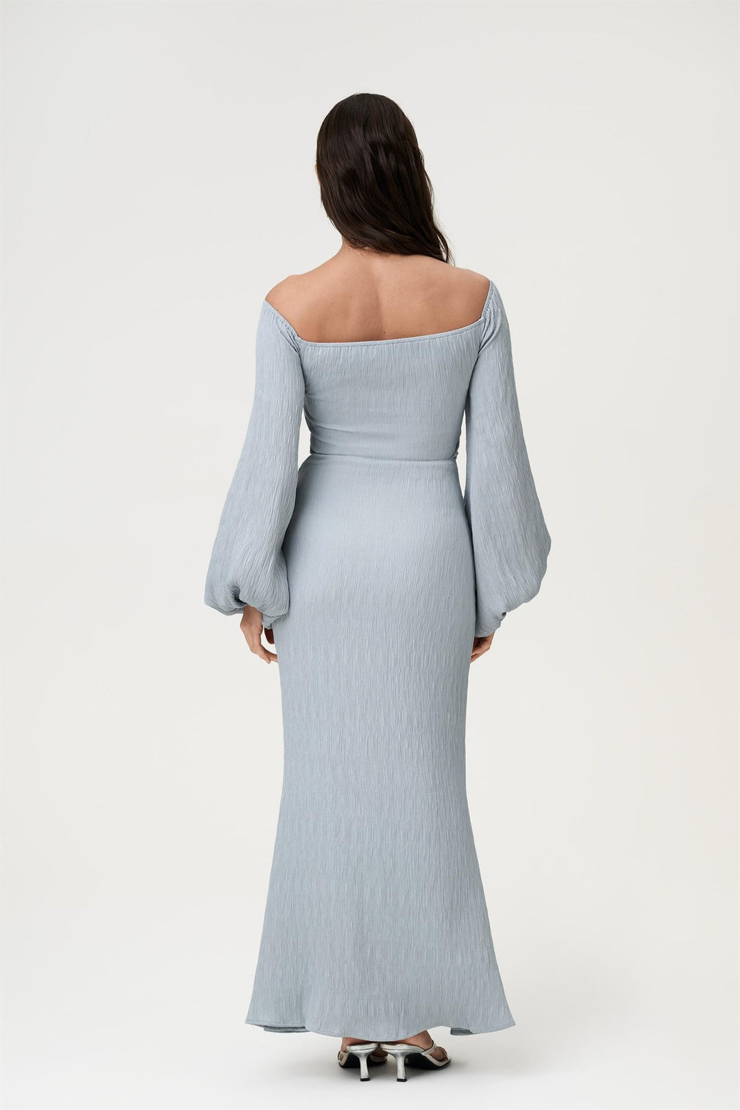 Reno Maxi Dress Dusty Blue