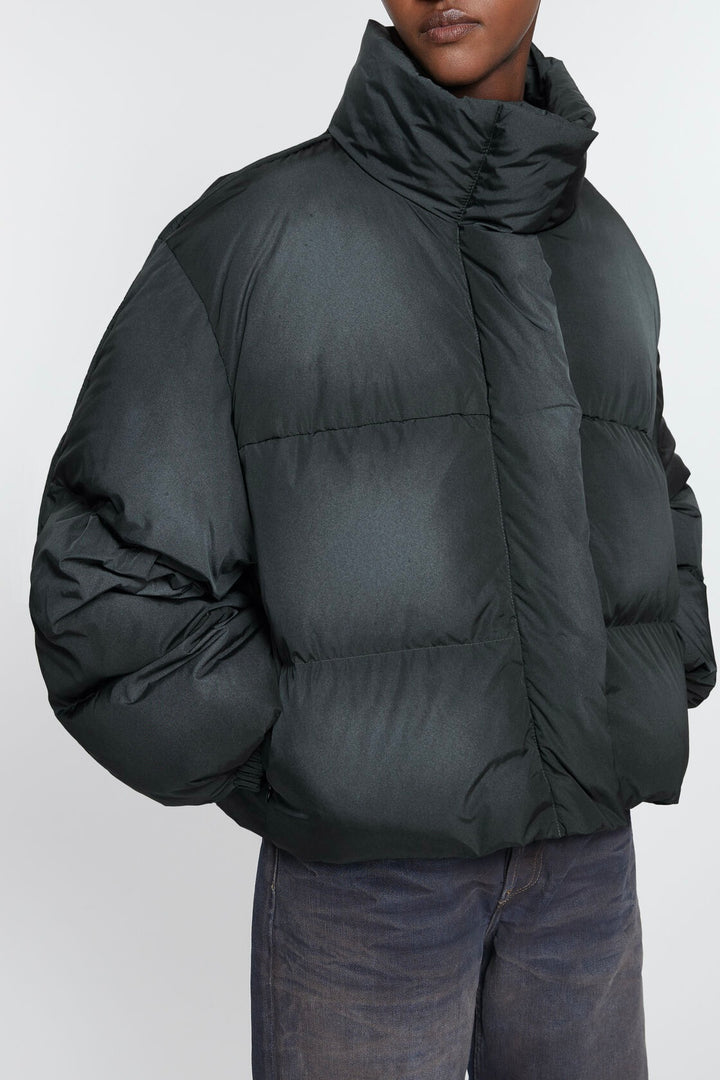 Down Puffer Jacket Anthracite/Black