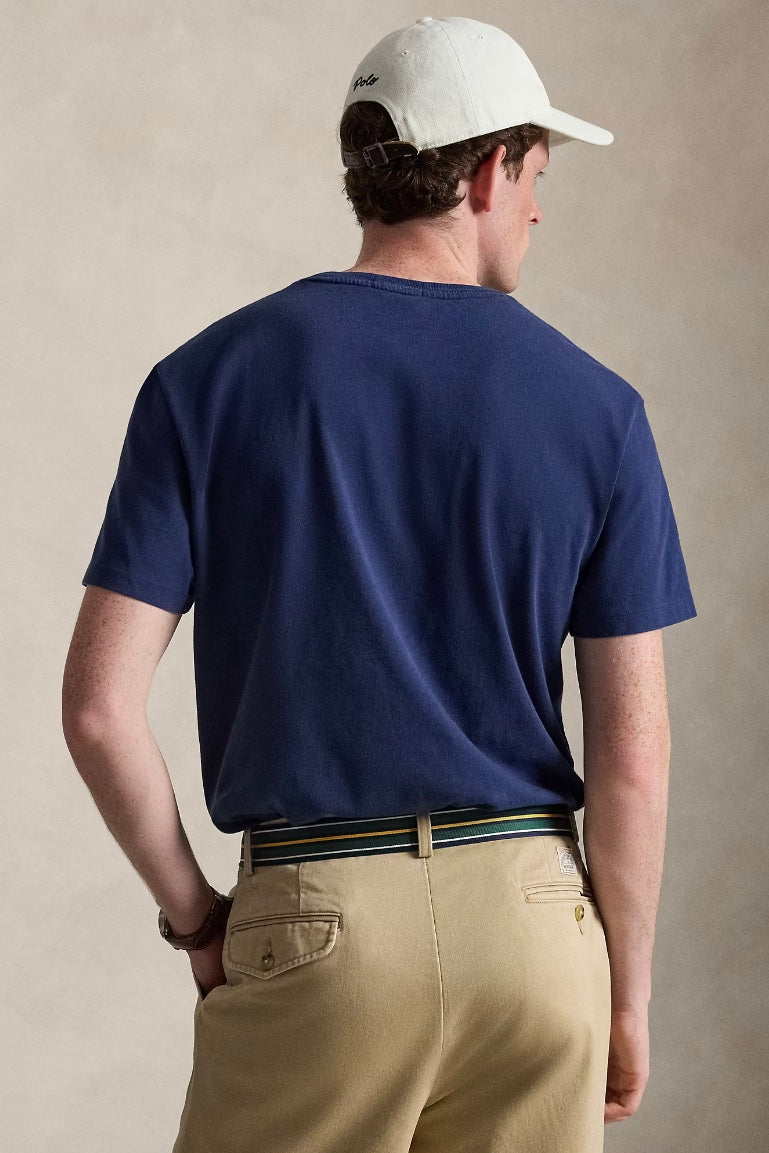 Classic Fit Jersey T-Shirt Cruise Navy