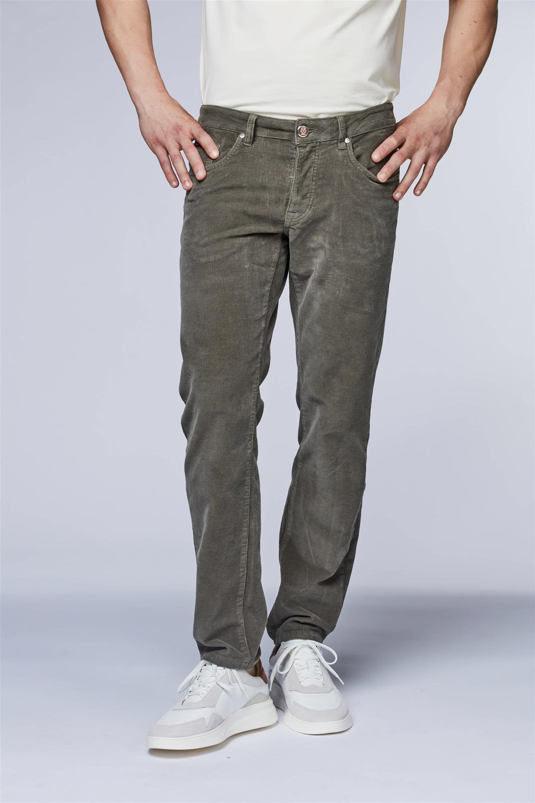 5-pkt Velvy Cord Green
