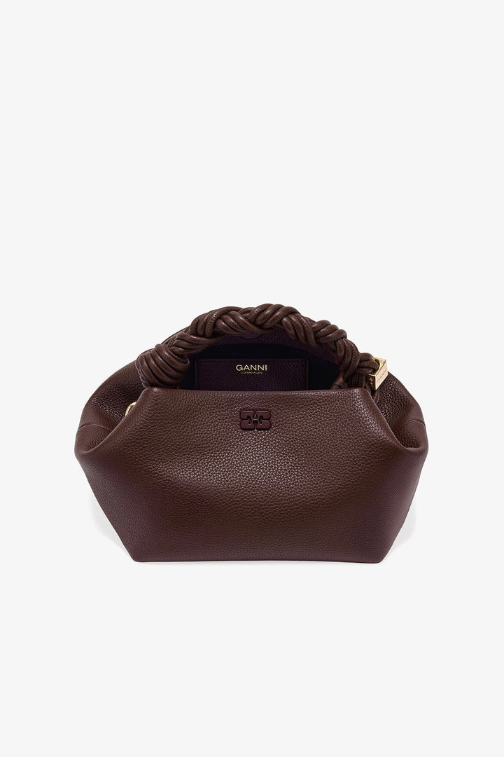 GANNI Ganni Bou Bag Small Grained Chicory Coffee - Dale