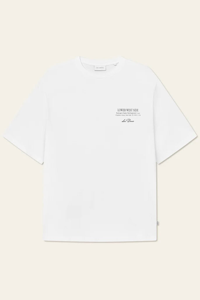 LES DEUX West Side T-Shirt White - Dale