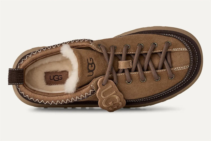 W Heritage Lace-Up Slipper Chestnut