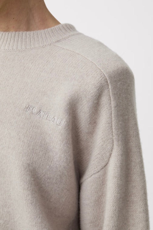 Dive Open Back V-Sweater Snowday