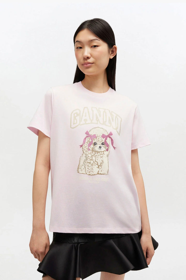 Pink Poodle Basic Cotton Jersey T-shirt
