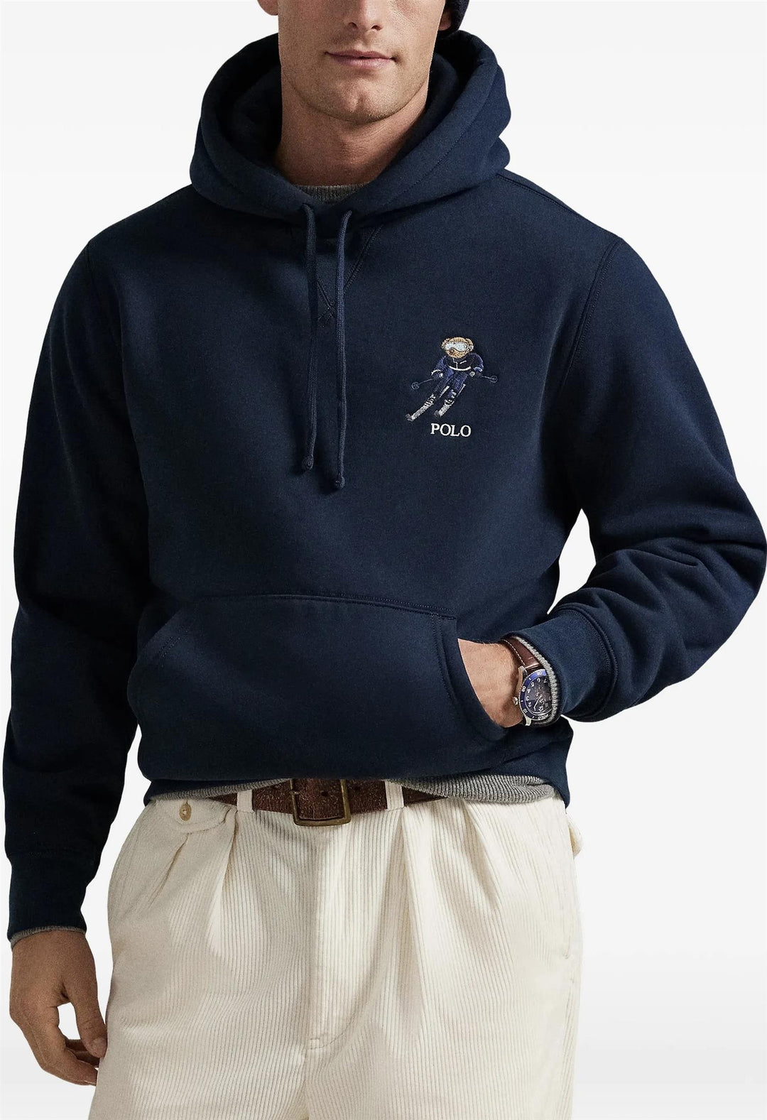 Knit Pullover Sweatshirt Aviator Navy