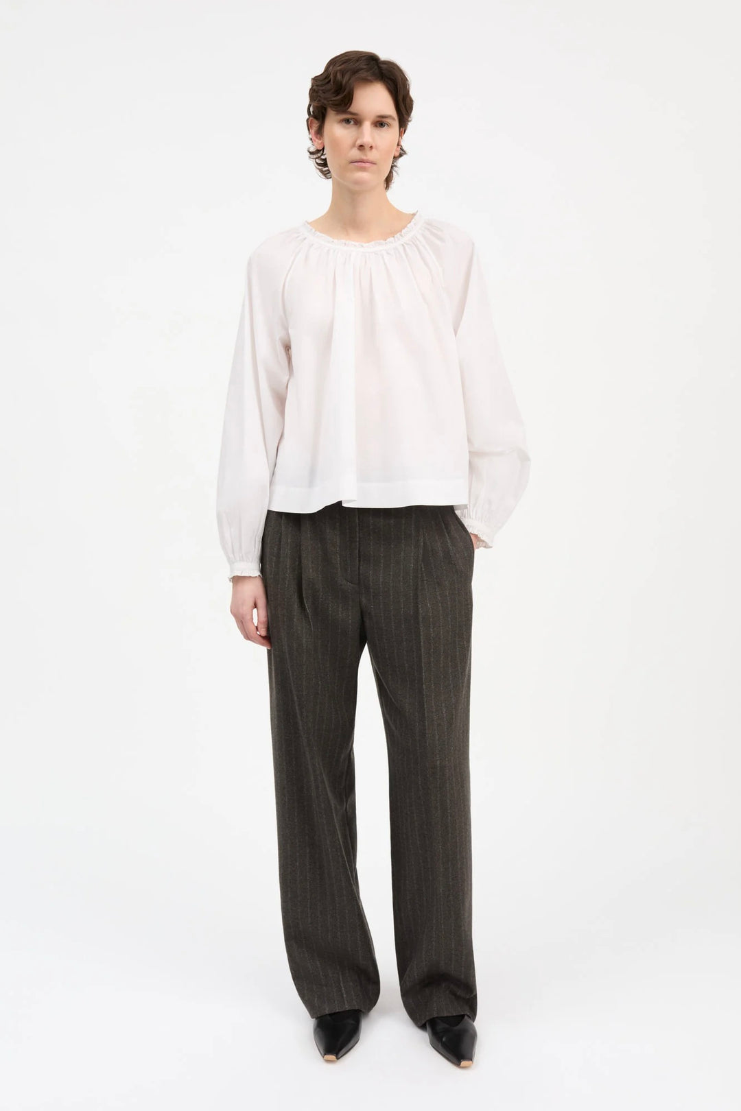 Carrie Blouse Optic White