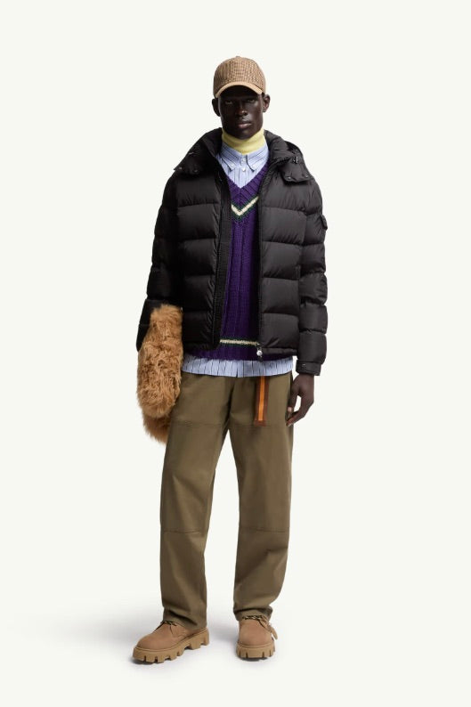 Moncler Moncler Maya Matte Short Down Jacket Black