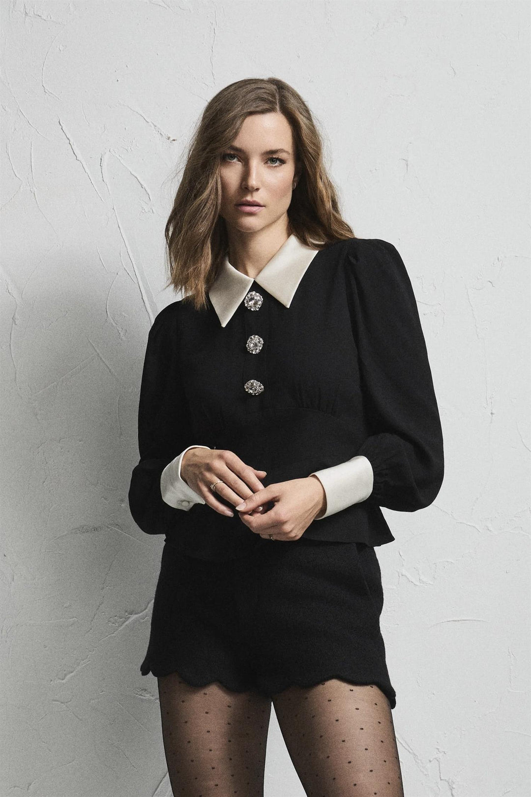 Bonnie Blouse Black