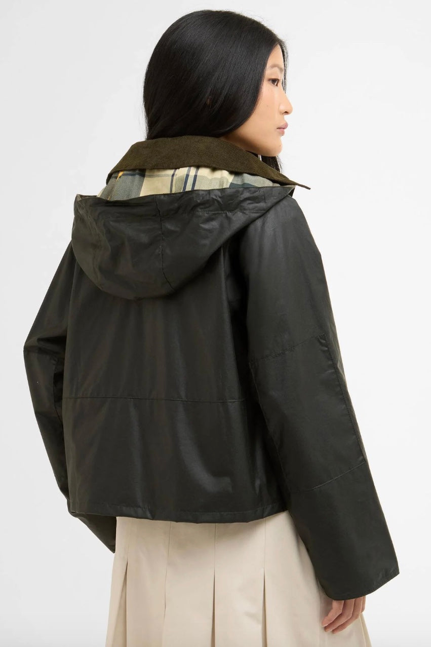 BARBOUR Liza Waxed Jacket Fern/Ancient - Dale