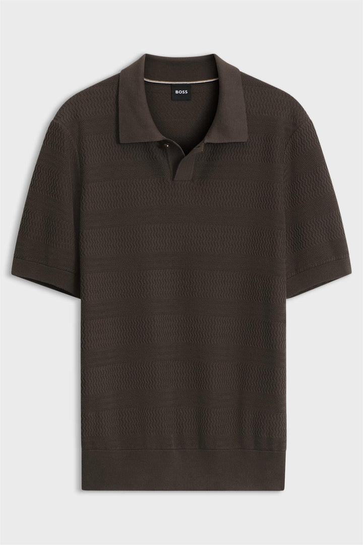 BOSS H-Giacobello Knit Dark Brown - Dale