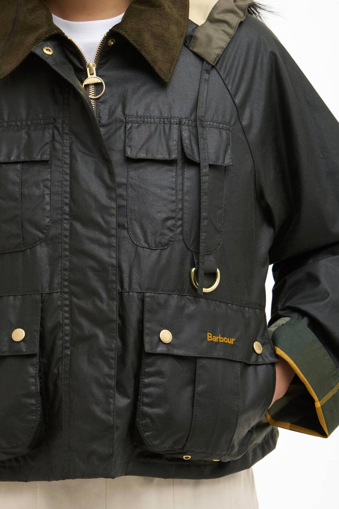 BARBOUR Liza Waxed Jacket Fern/Ancient - Dale