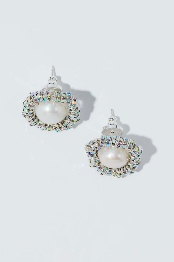Baby Perla Studs Silver