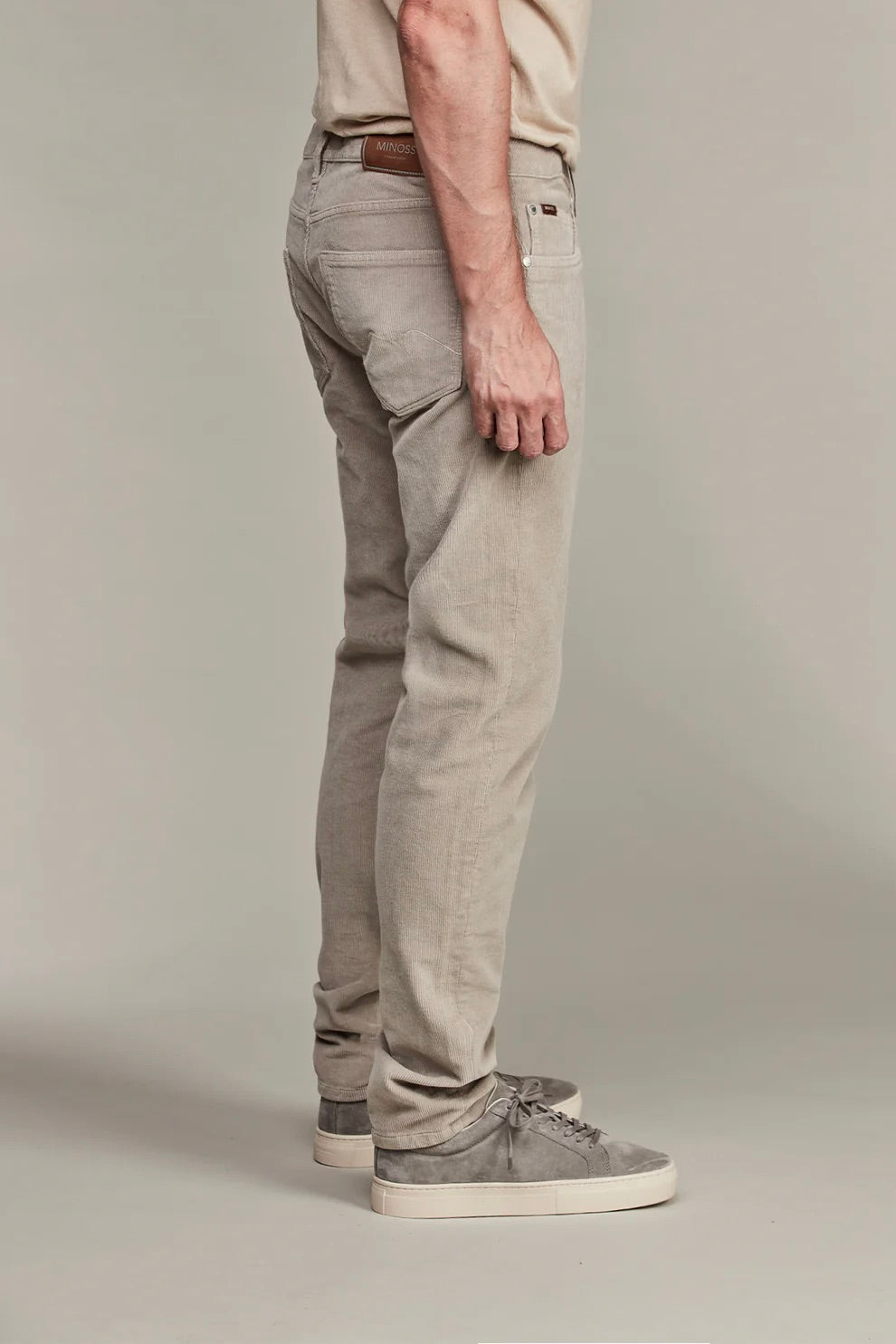 MINOSS 5-pkt Velvy Cord Beige - Dale