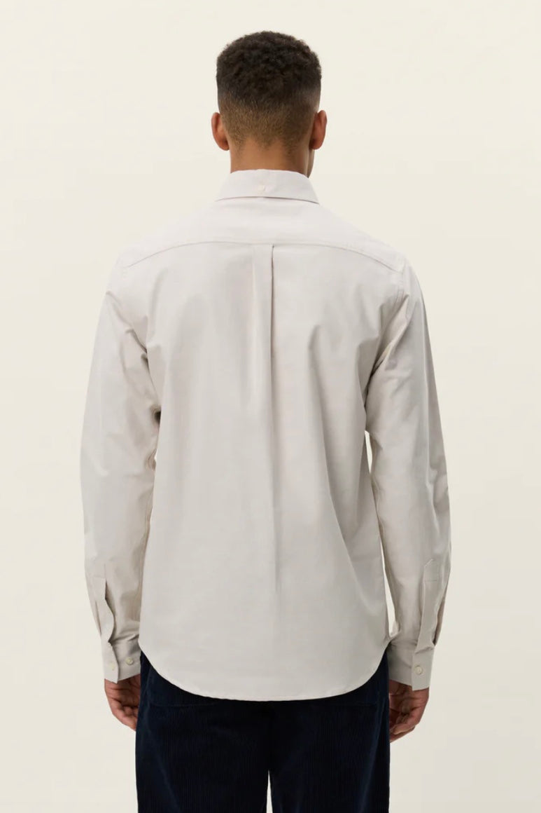 Konrad Oxford Shirt Light Sand