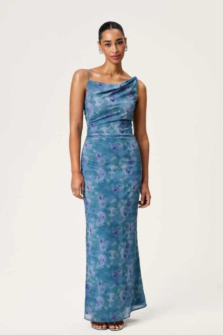 Almeria Dress Dusty Blue