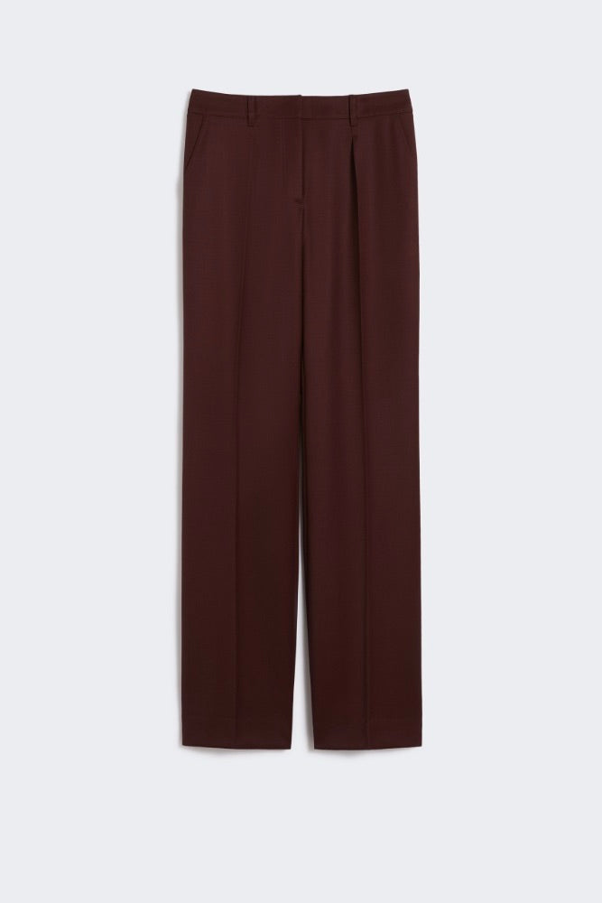 MAX MARA Cannes Gabardine Wool Trouser - Dale