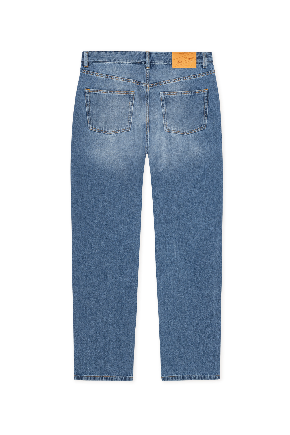 LES DEUX Ryder Washed Denim Jeans - Dale