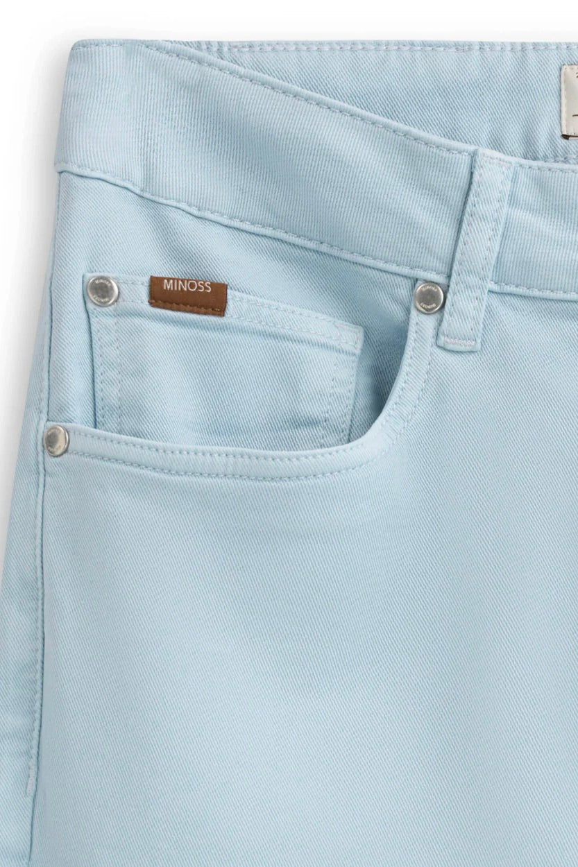 MINOSS 5-Pkt Clyo Stretch Pale Albi Blue - Dale
