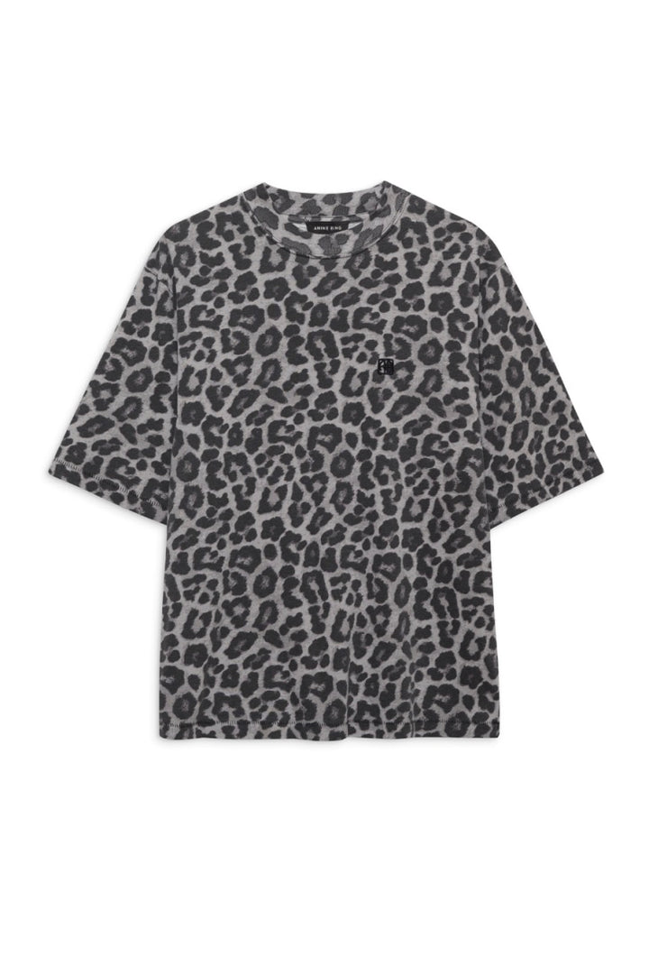 Cohen Tee Grey Leopard