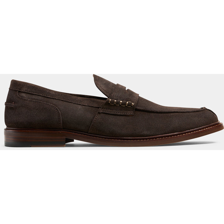 Suede Loafer Dk Brown