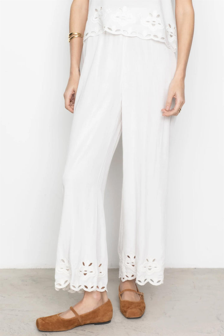 Everly Trouser White