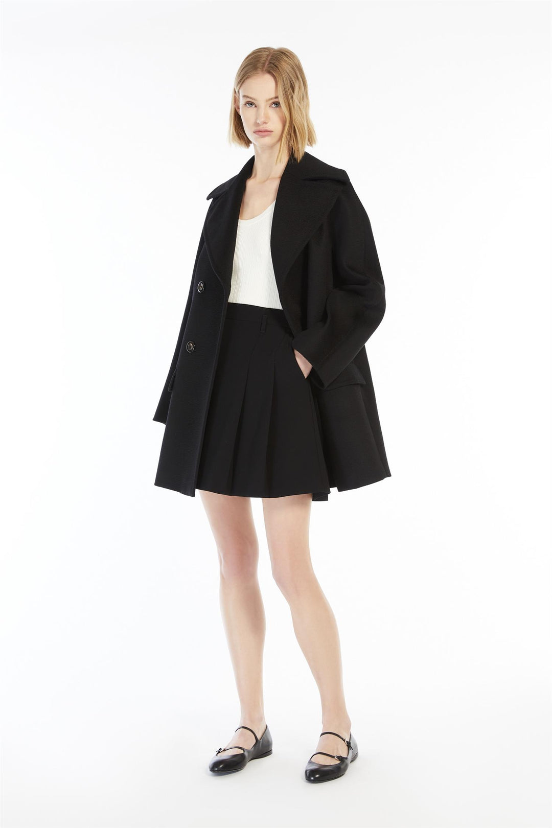 Kent Wool Short Coat