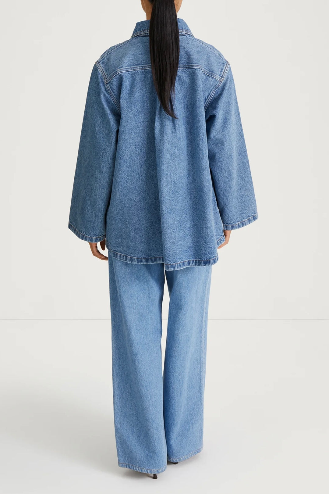 STYLEIN Karen Denim Jacket Vintage Blue - Dale