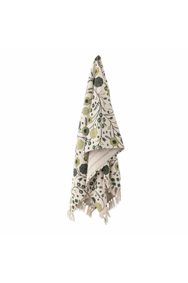 BLOOMINGVILLE Eydis Throw Green/Multi - Dale