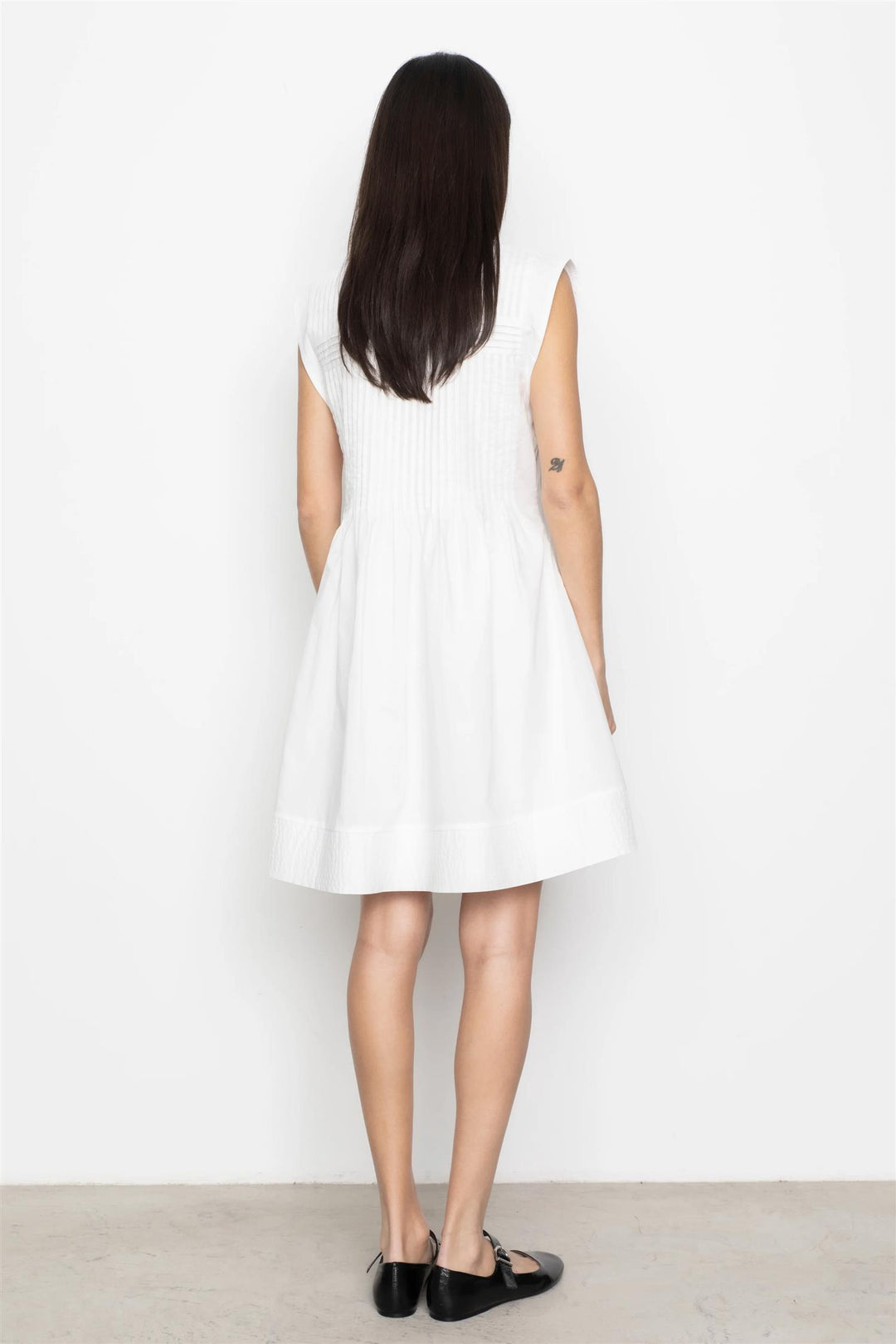 Mira Dress White