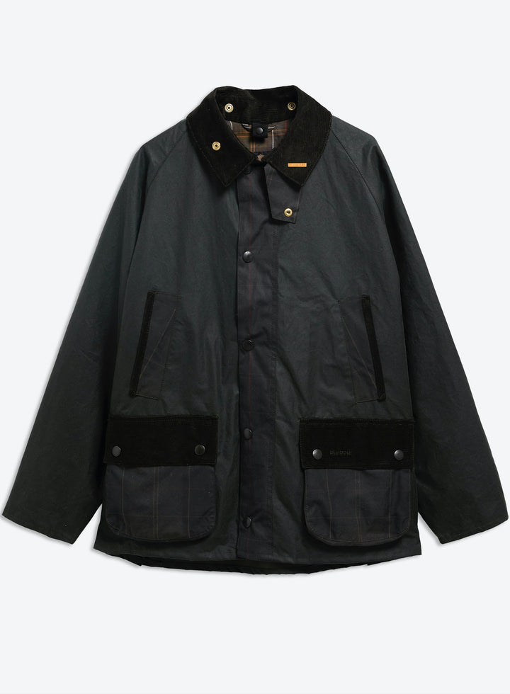 Barbour Patch Bedale Wax Jacket Sage