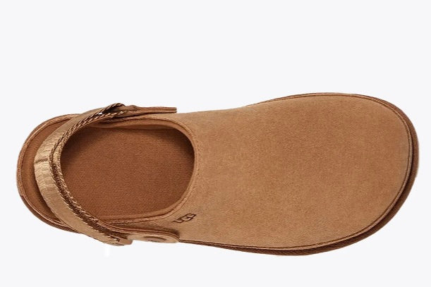 W Goldenstar Clog Chestnut