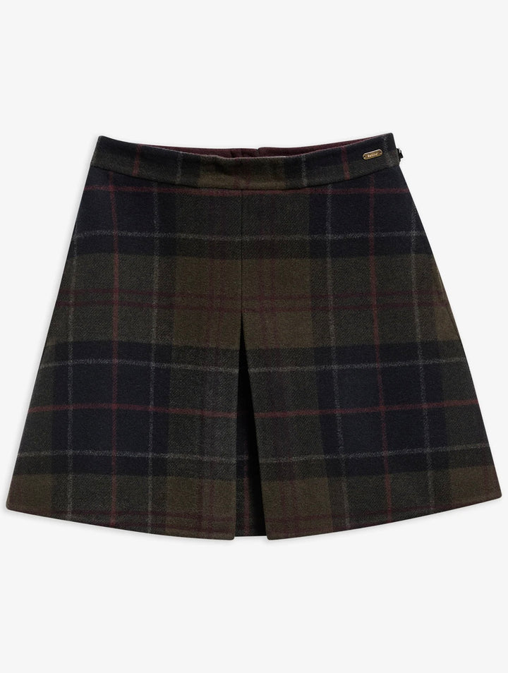Barbour Marlow Mini Tartan Skirt Shadow Classic