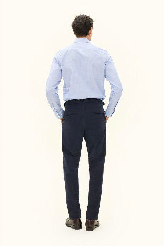 Dandy Side Adjuster Trousers Navy