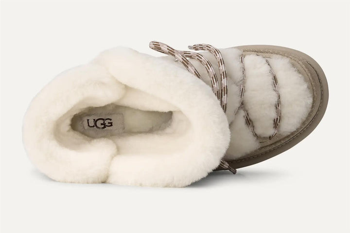 W Classic Tread Fluffed Boot Moonlight